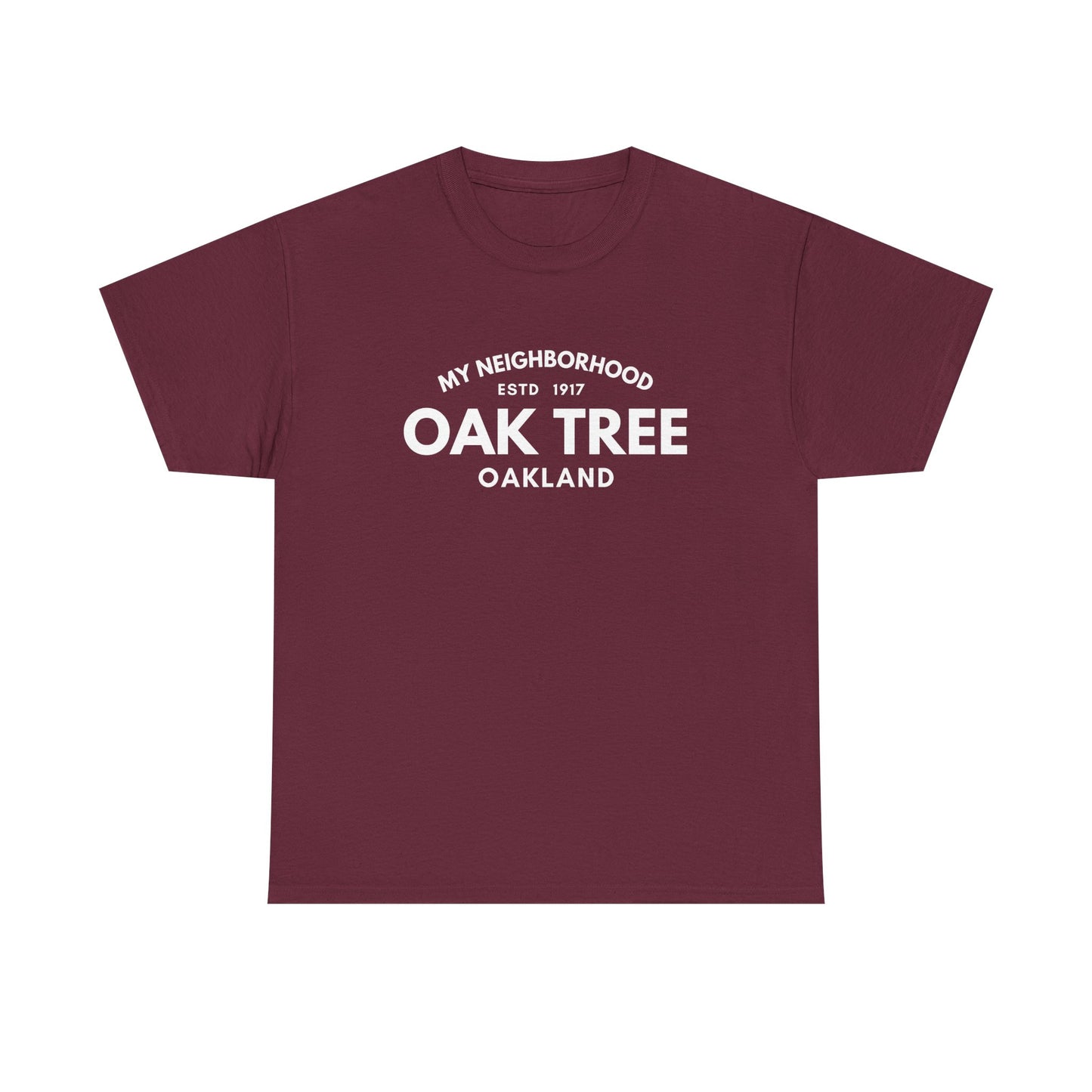 Oak Tree - Oakland - Unisex Cotton Tee