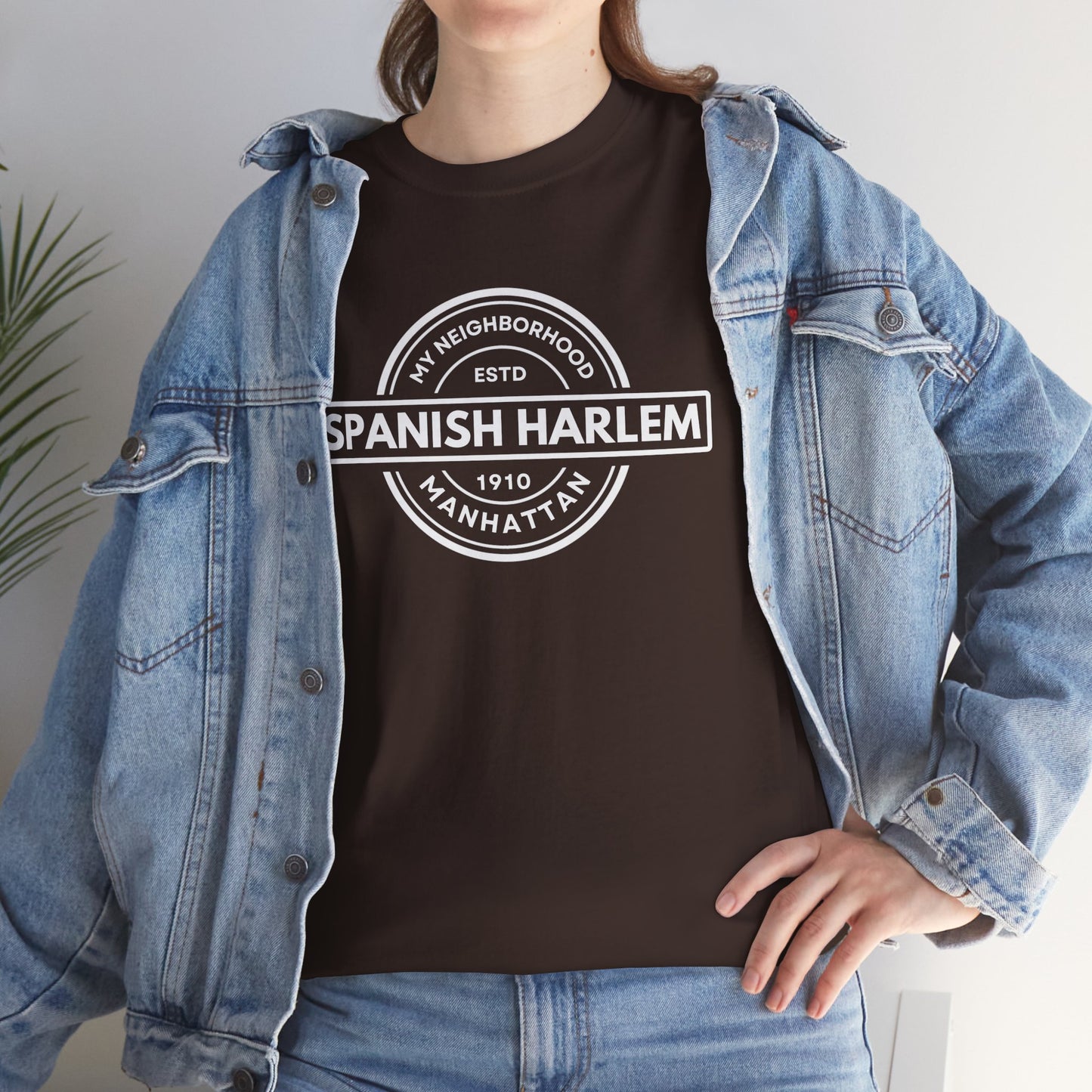 Spanish Harlem - Manhattan - Unisex Cotton Tee