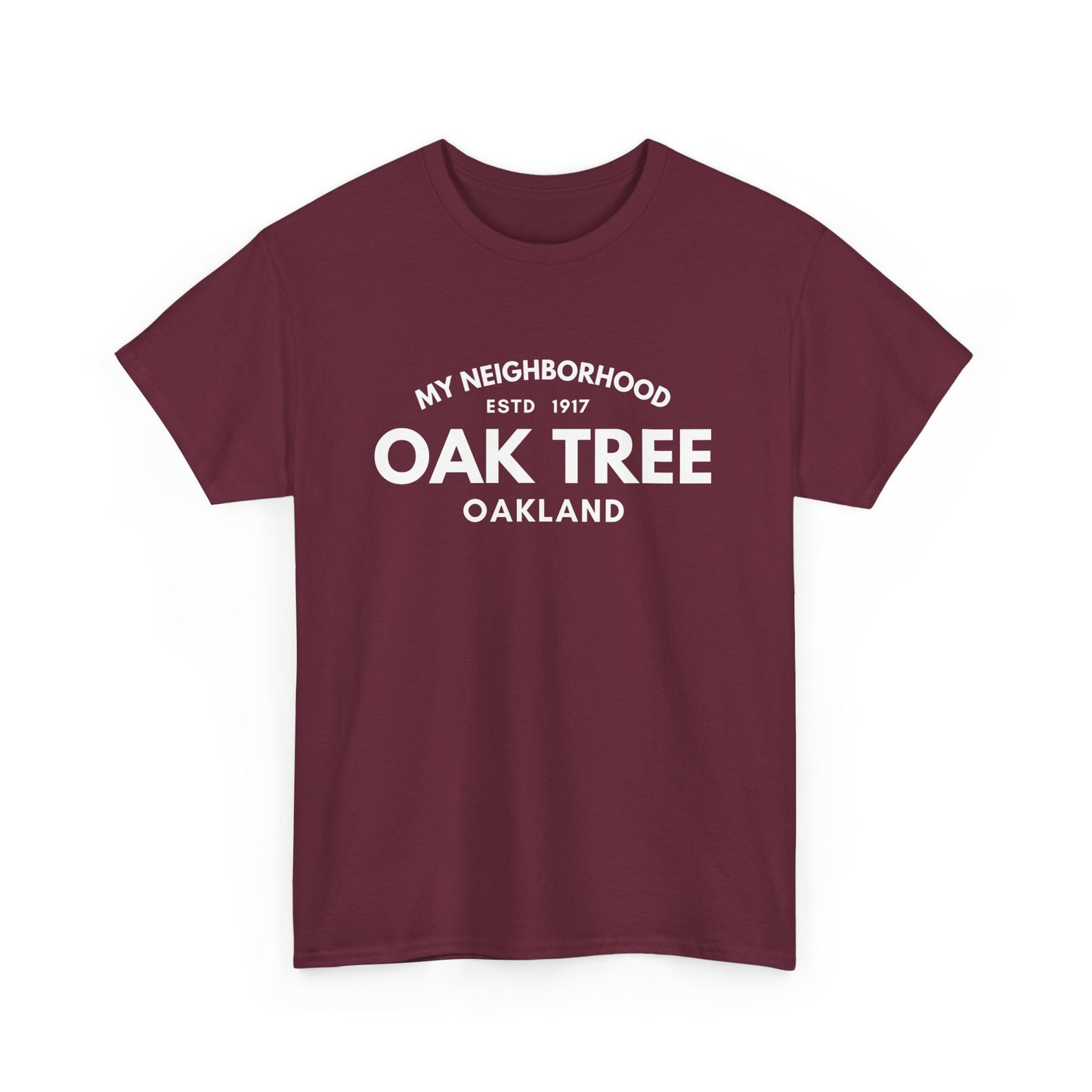 Oak Tree - Oakland - Unisex Cotton Tee