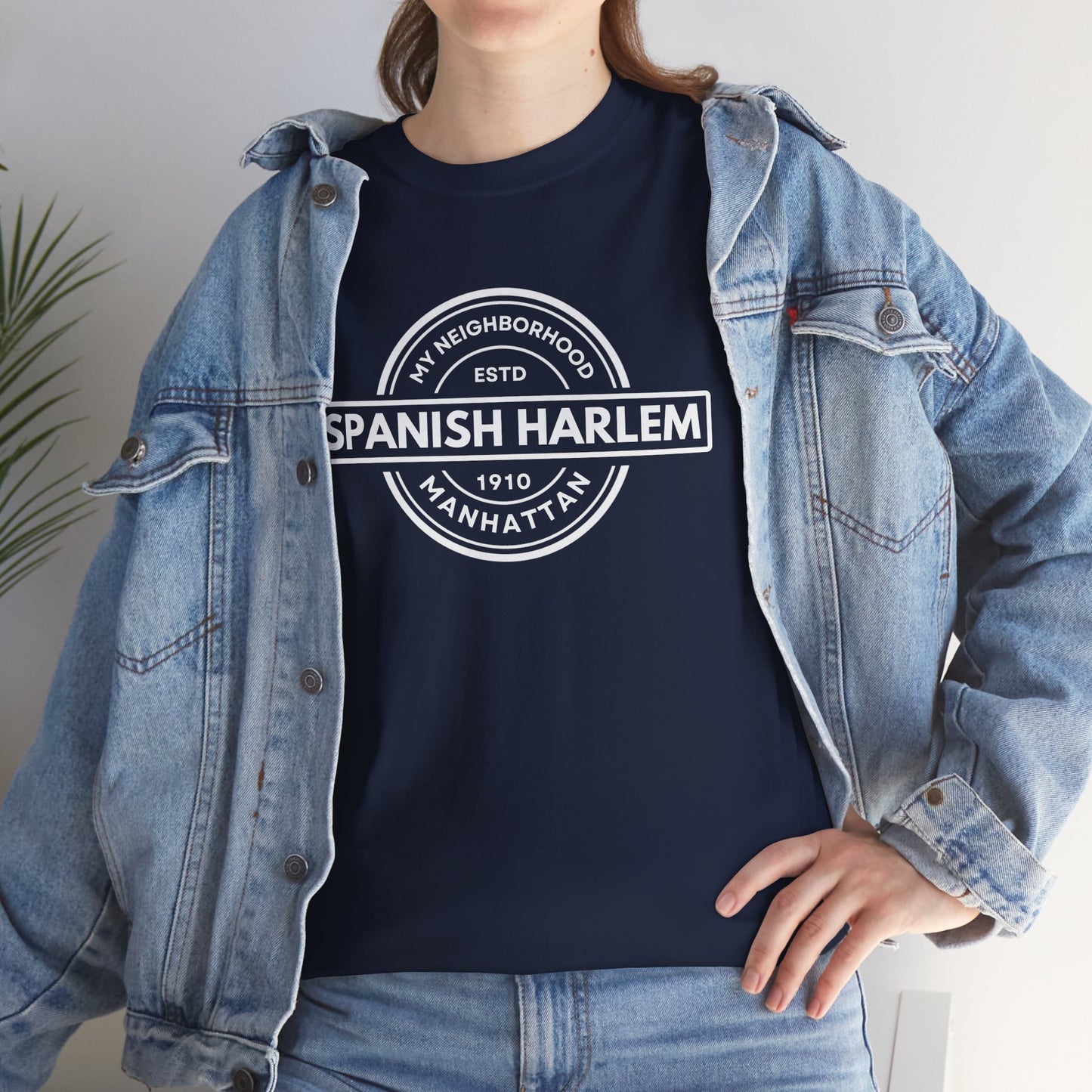 Spanish Harlem - Manhattan - Unisex Cotton Tee