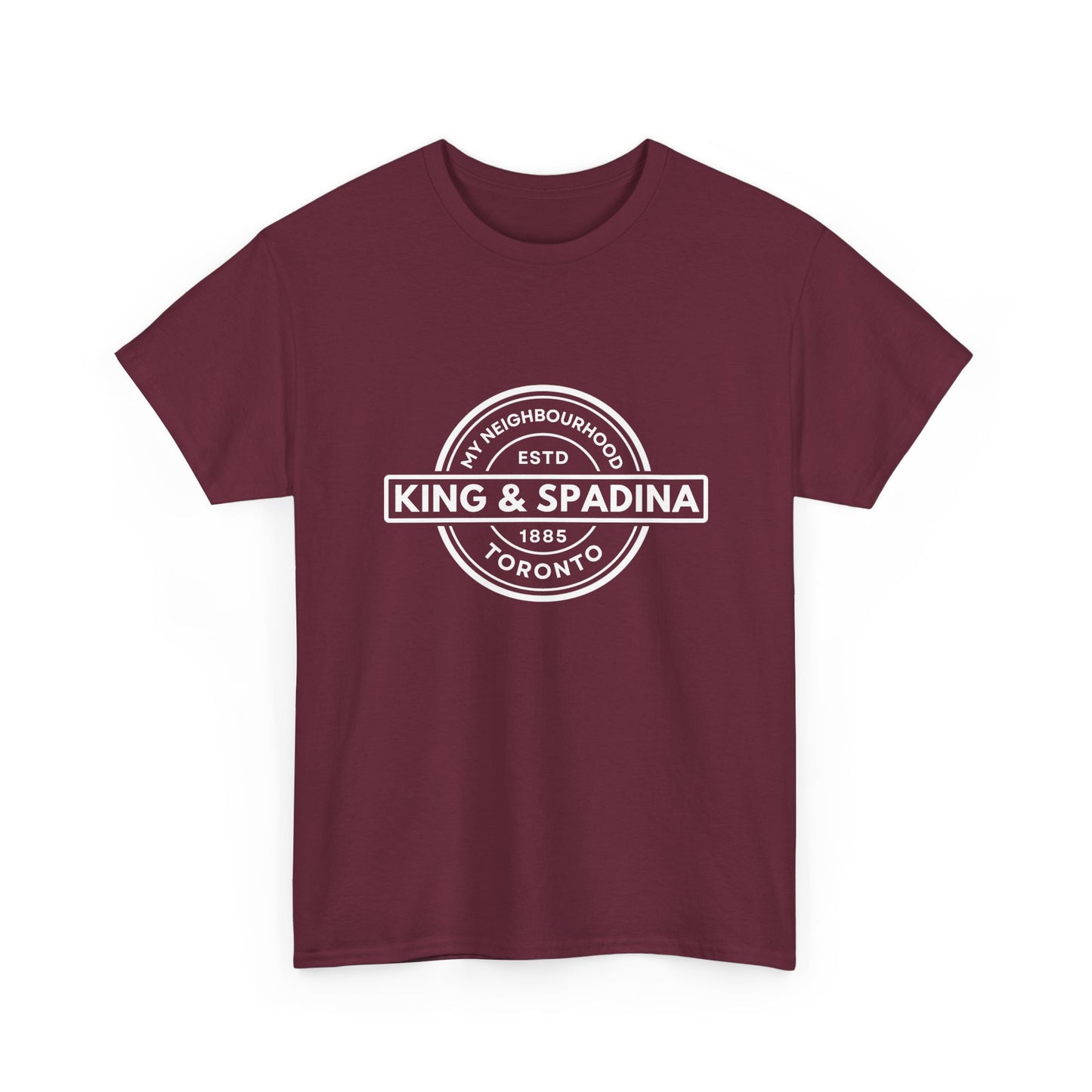 King & Spadina - Central Toronto - Unisex Cotton Tee