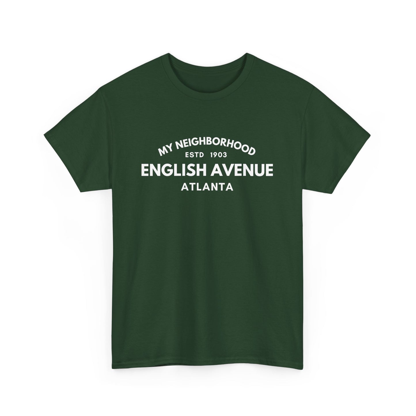 English Avenue - Atlanta - Unisex Cotton Tee