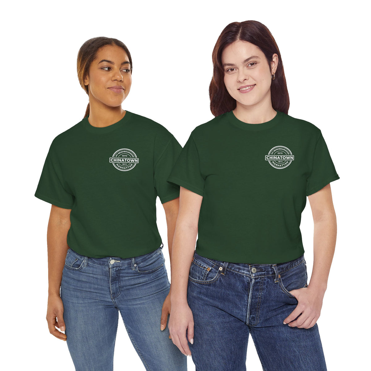 Chinatown - Manhattan - Unisex Cotton Tee