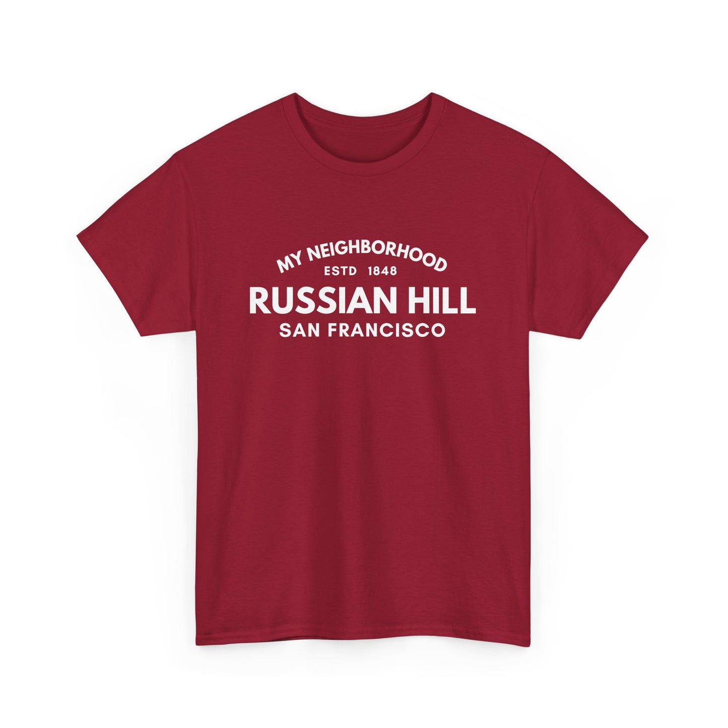 Russian Hill - San Francisco - Unisex Cotton Tee
