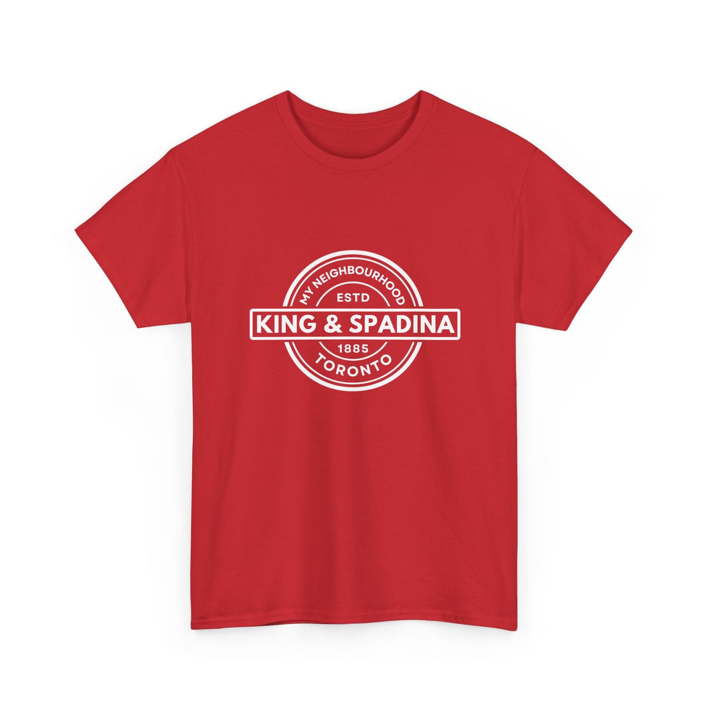 King & Spadina - Central Toronto - Unisex Cotton Tee