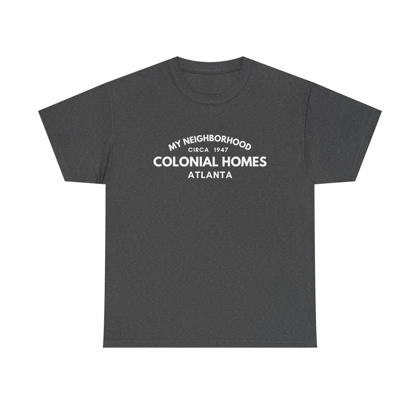 Colonial Homes - Atlanta - Unisex Cotton Tee