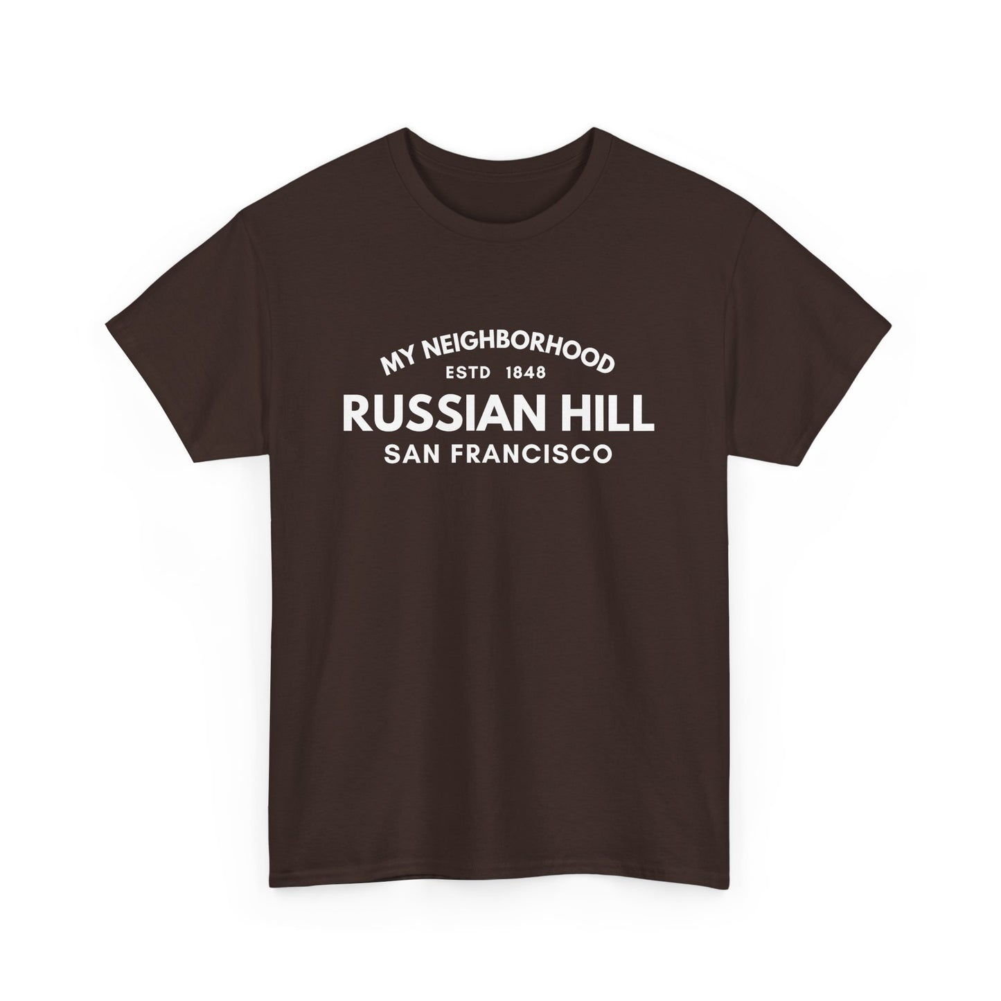 Russian Hill - San Francisco - Unisex Cotton Tee