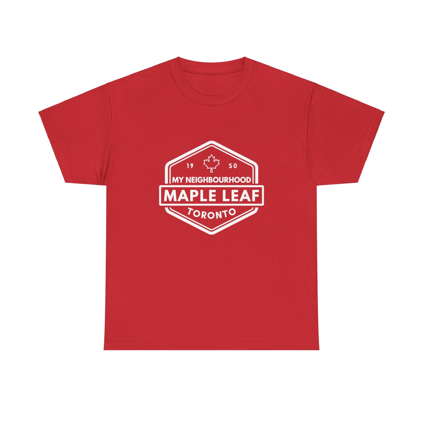 Maple Leaf - North York - Unisex Cotton Tee