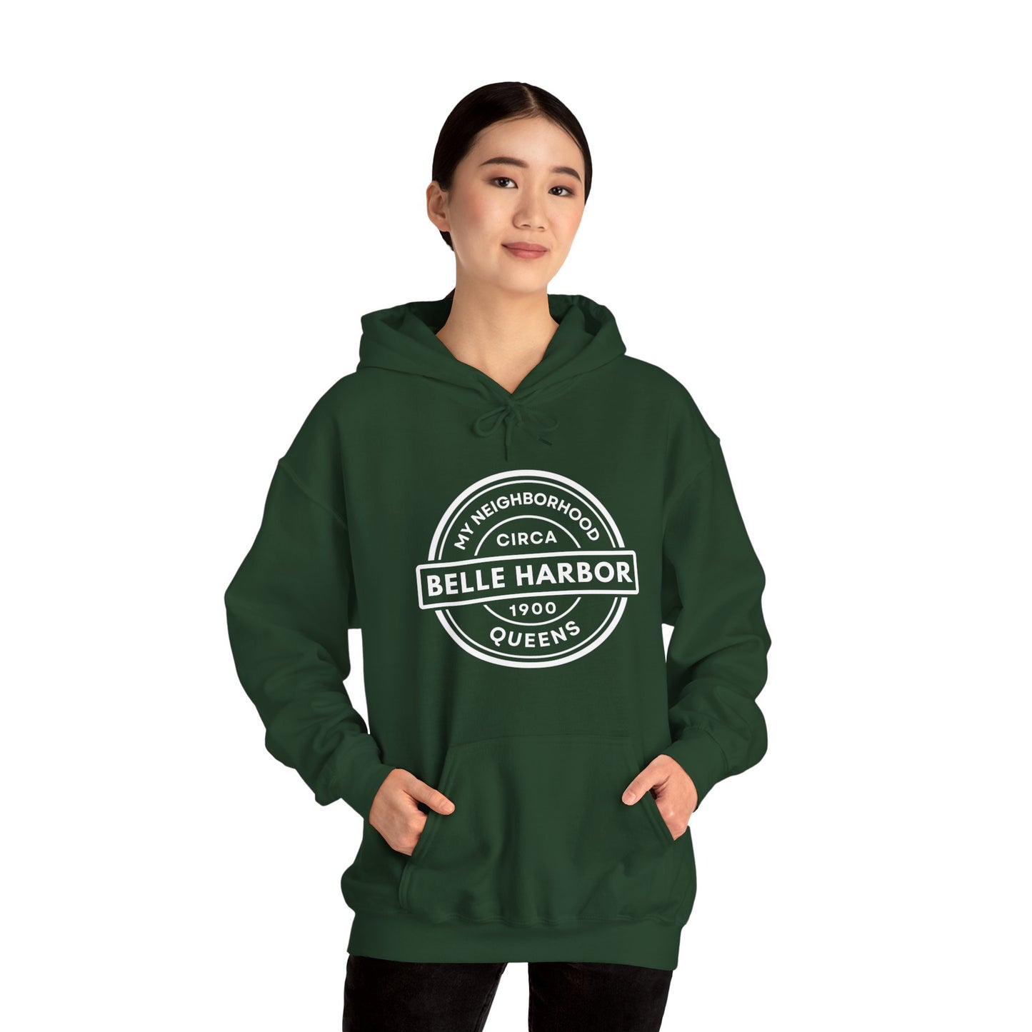 Belle Harbor - Queens - Unisex Heavy Blend Hooded Sweatshirt