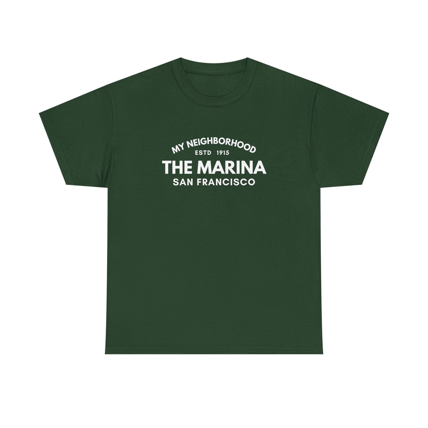The Marina - San Francisco - Unisex Cotton Tee