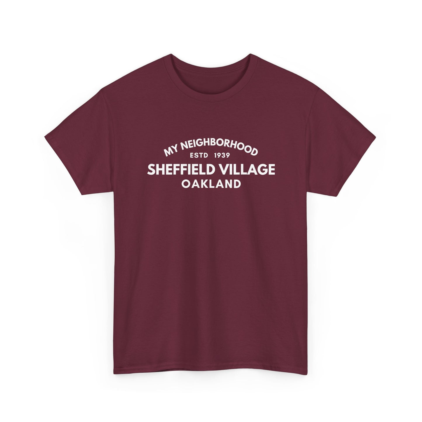 Sheffield Village - Oakland - Unisex Cotton Tee