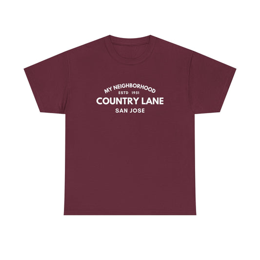 Country Lane - San Jose - Unisex Cotton Tee
