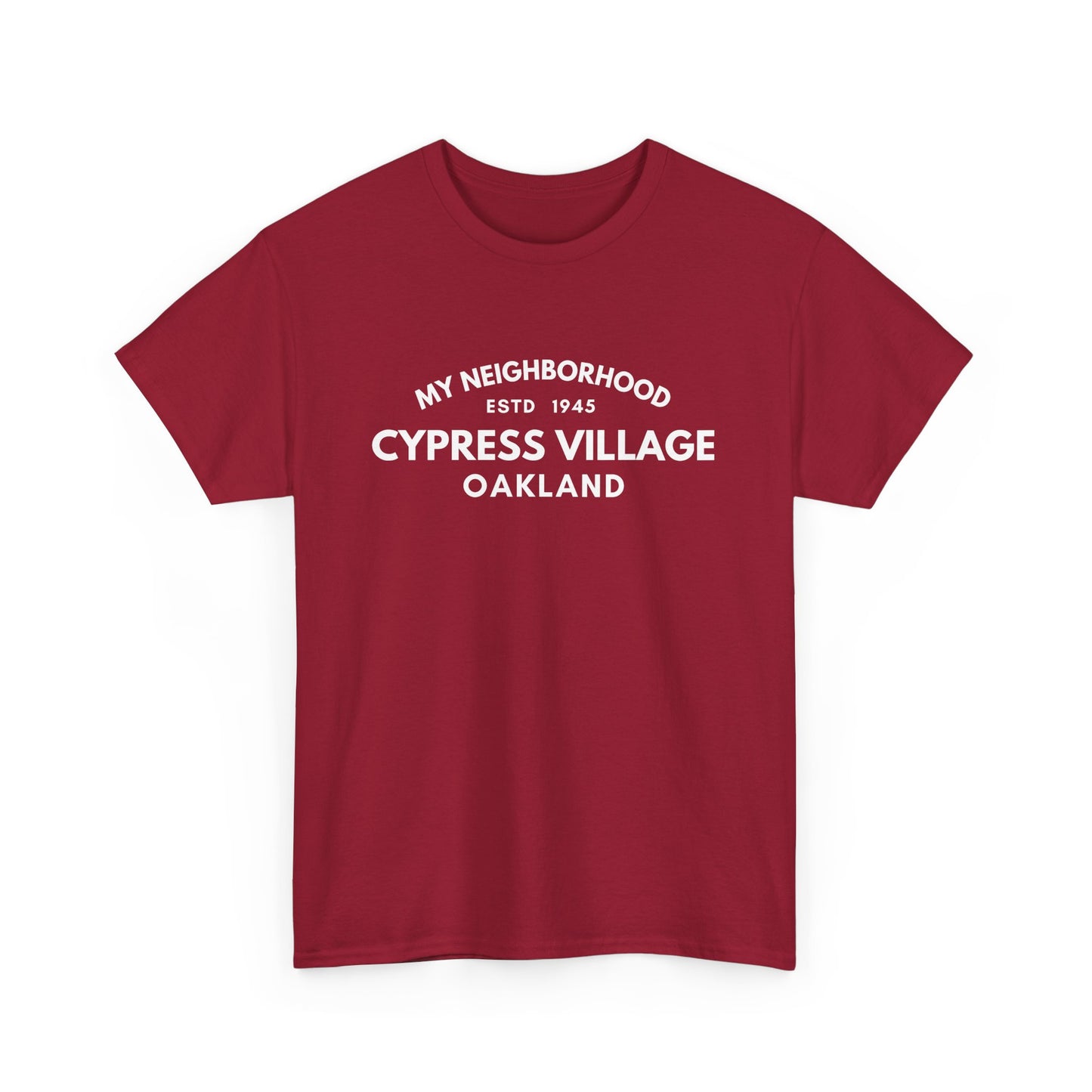 Cypress Village - Oakland - Unisex Cotton Tee