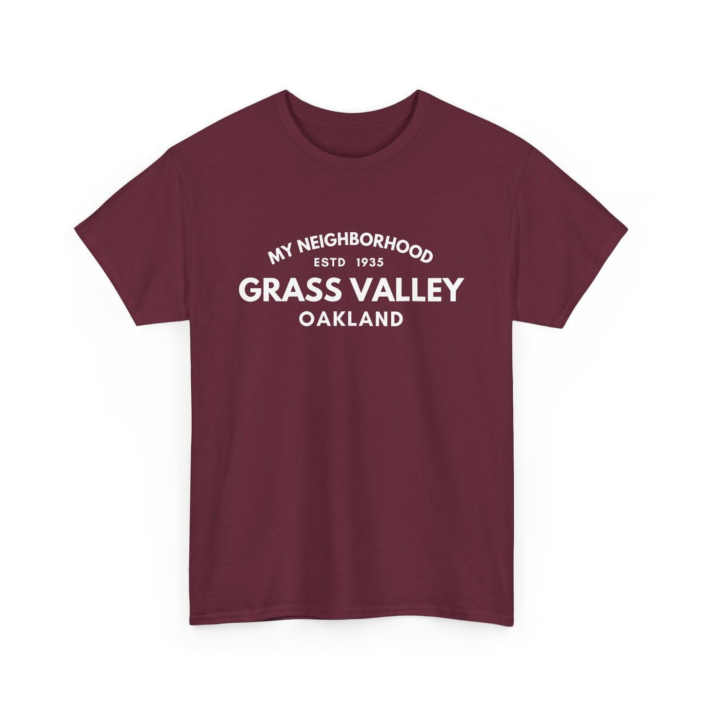 Grass Valley - Oakland - Unisex Cotton Tee