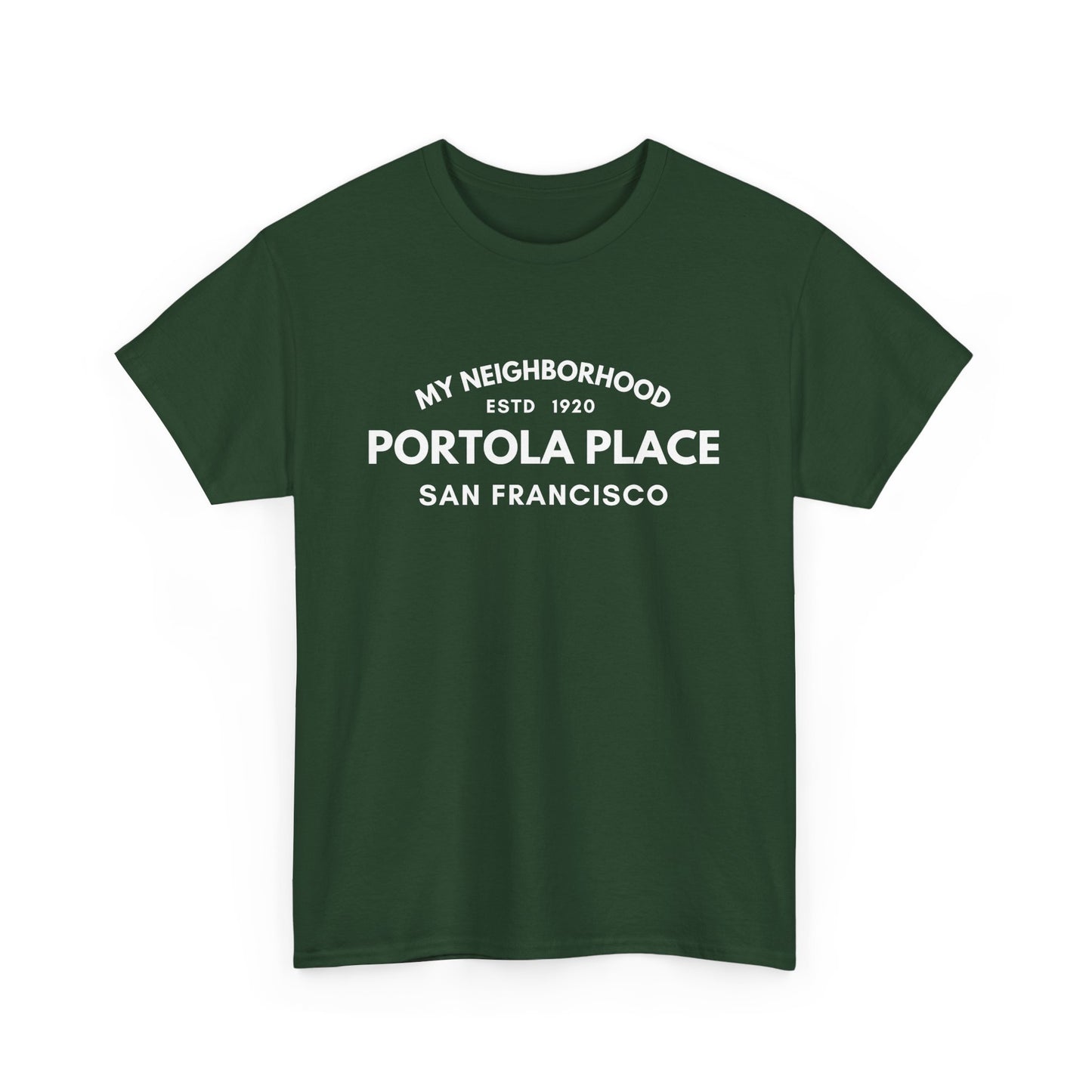 Portola Place - San Francisco - Unisex Cotton Tee