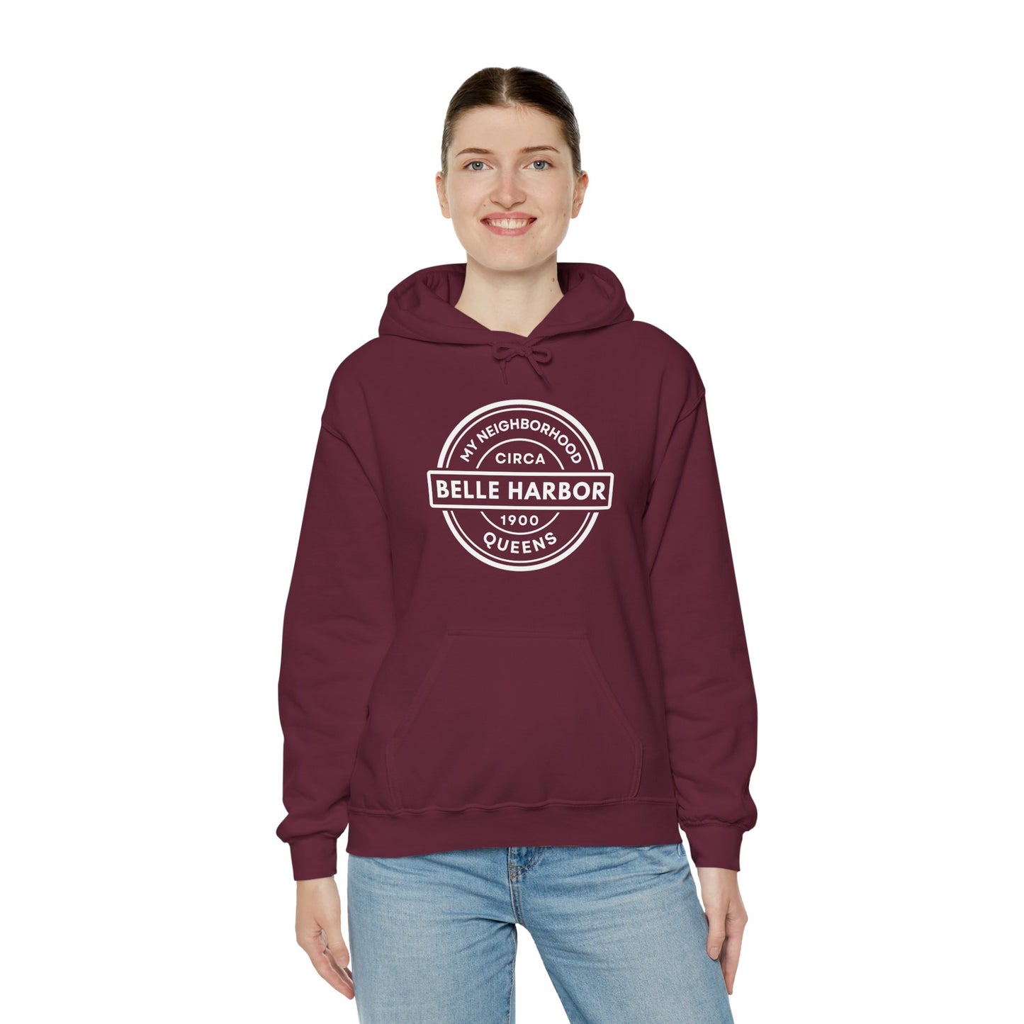 Belle Harbor - Queens - Unisex Heavy Blend Hooded Sweatshirt