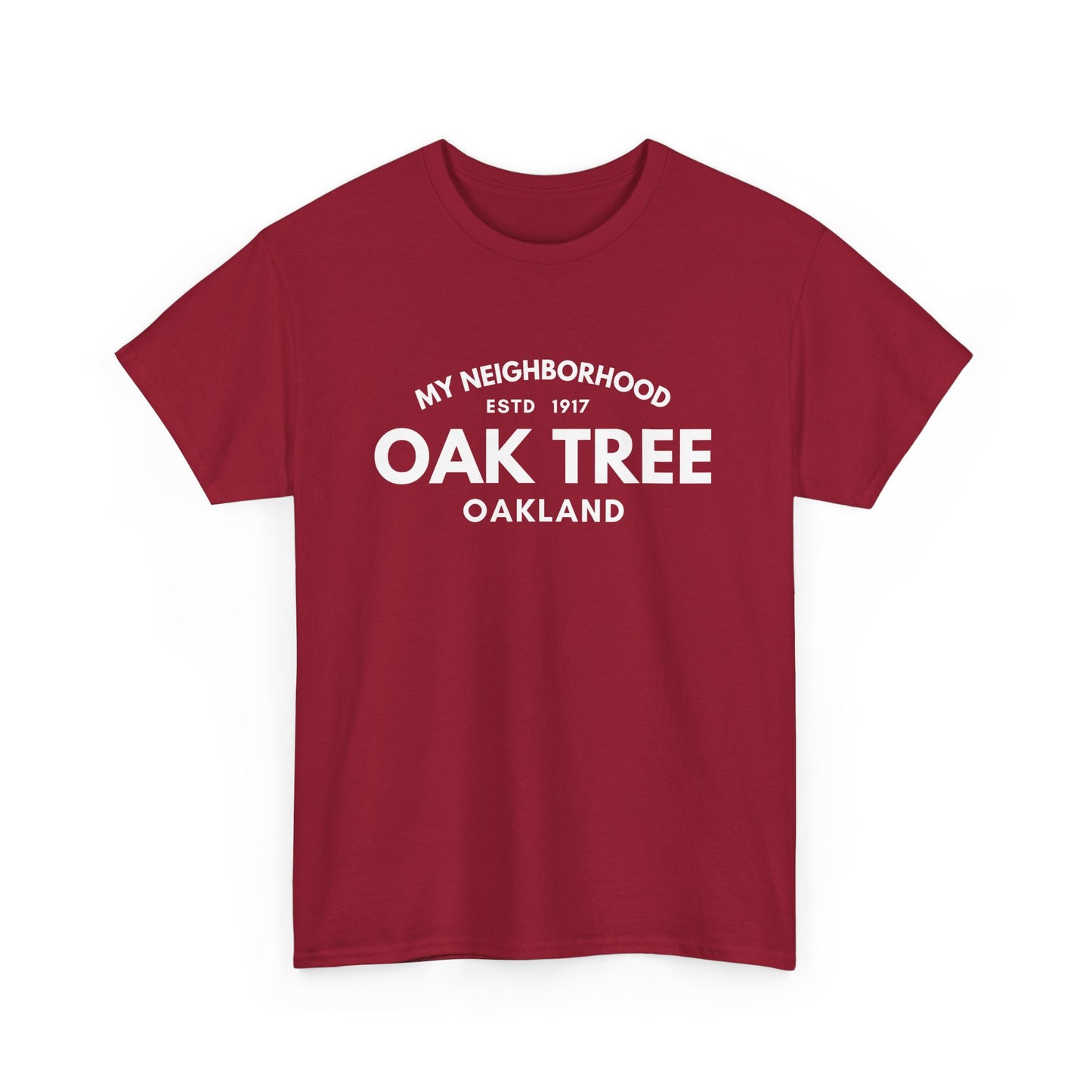 Oak Tree - Oakland - Unisex Cotton Tee