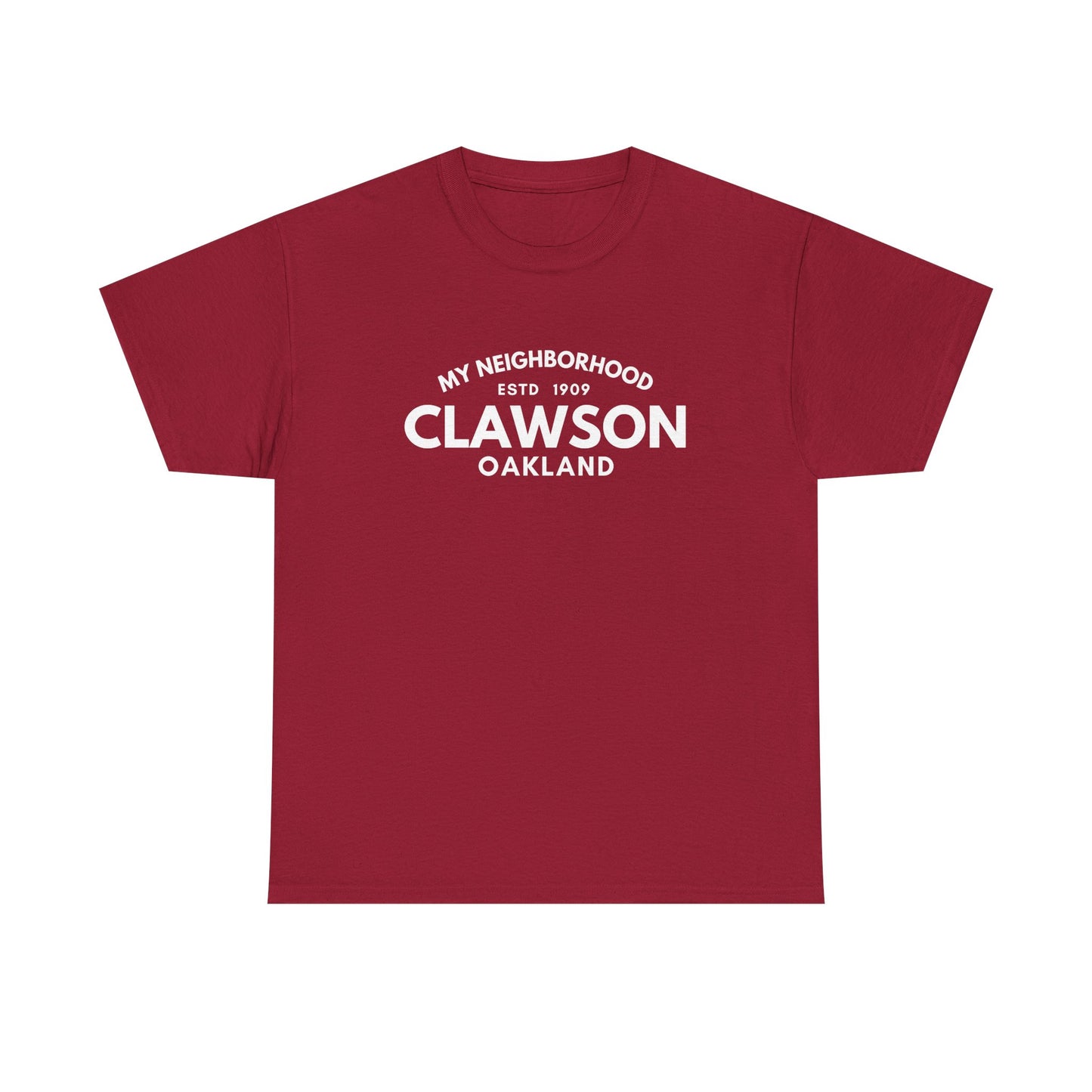 Clawson - Oakland - Unisex Cotton Tee