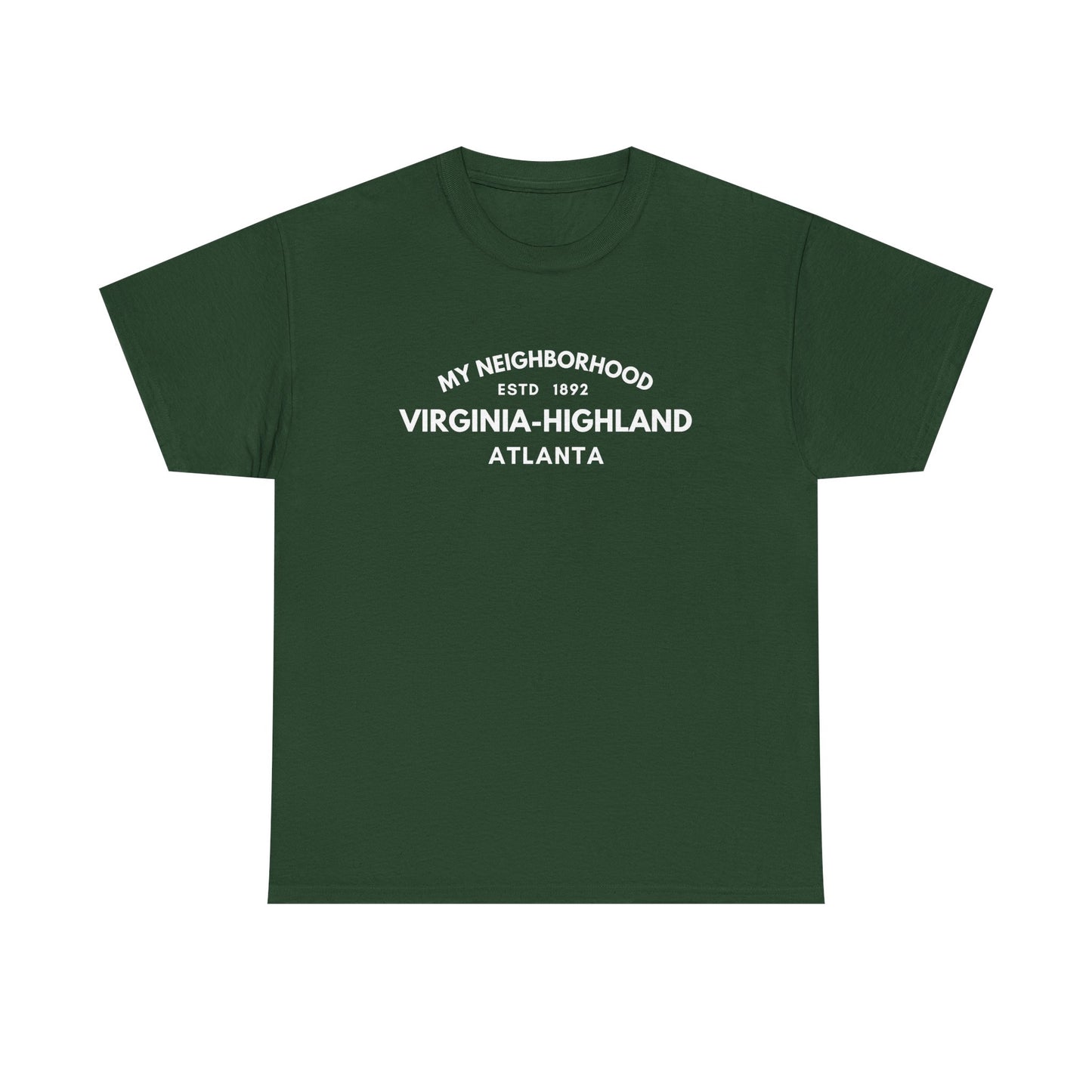 Virginia-Highland - Atlanta - Unisex Cotton Tee