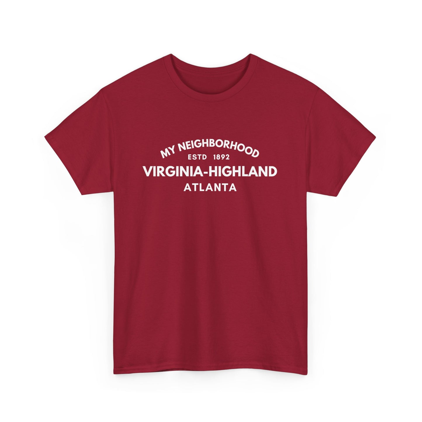 Virginia-Highland - Atlanta - Unisex Cotton Tee