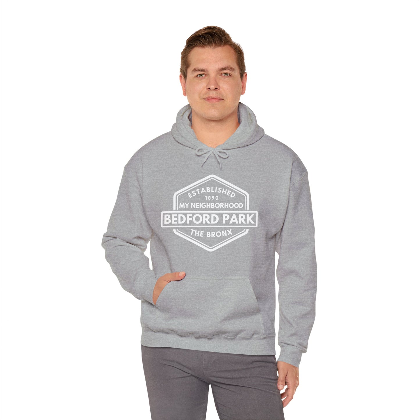 Bedford Park - The Bronx - Unisex Heavy Blend Hooded Sweatshirt