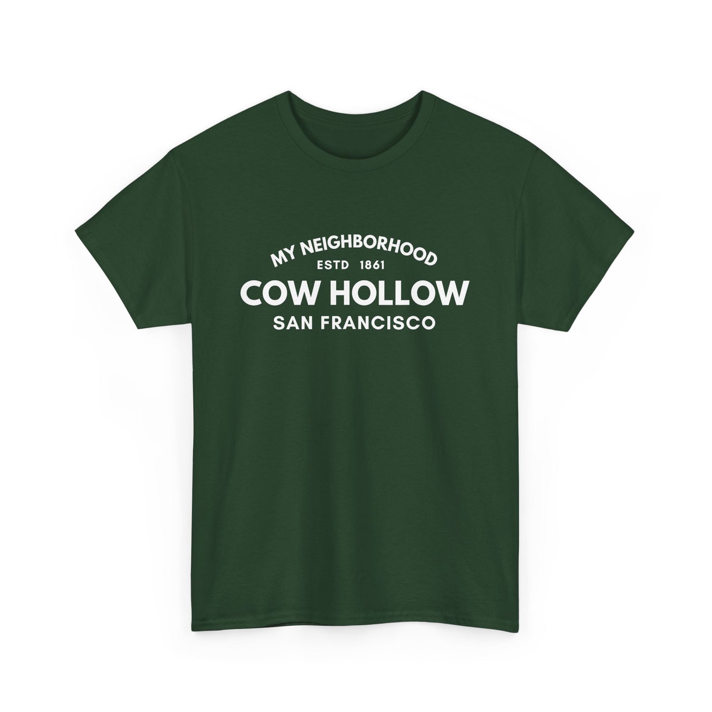 Cow Hollow - San Francisco - Unisex Cotton Tee