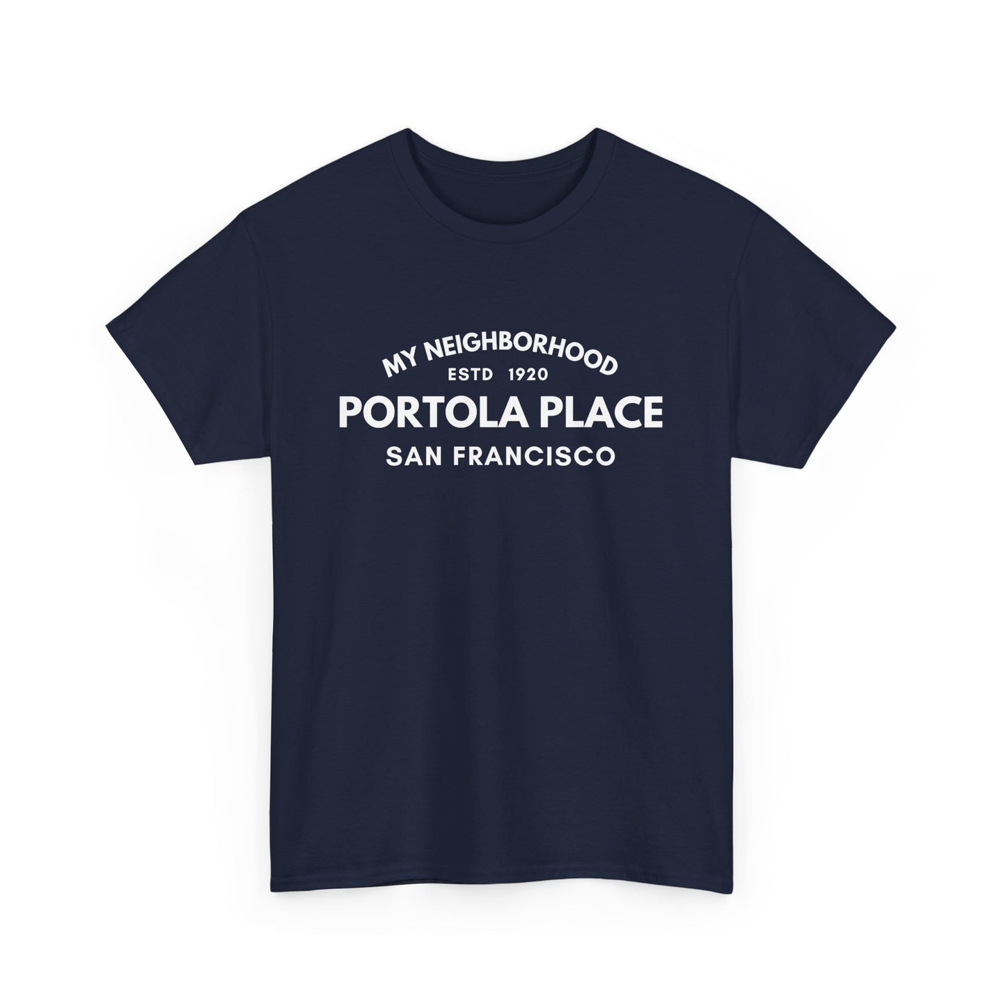Portola Place - San Francisco - Unisex Cotton Tee