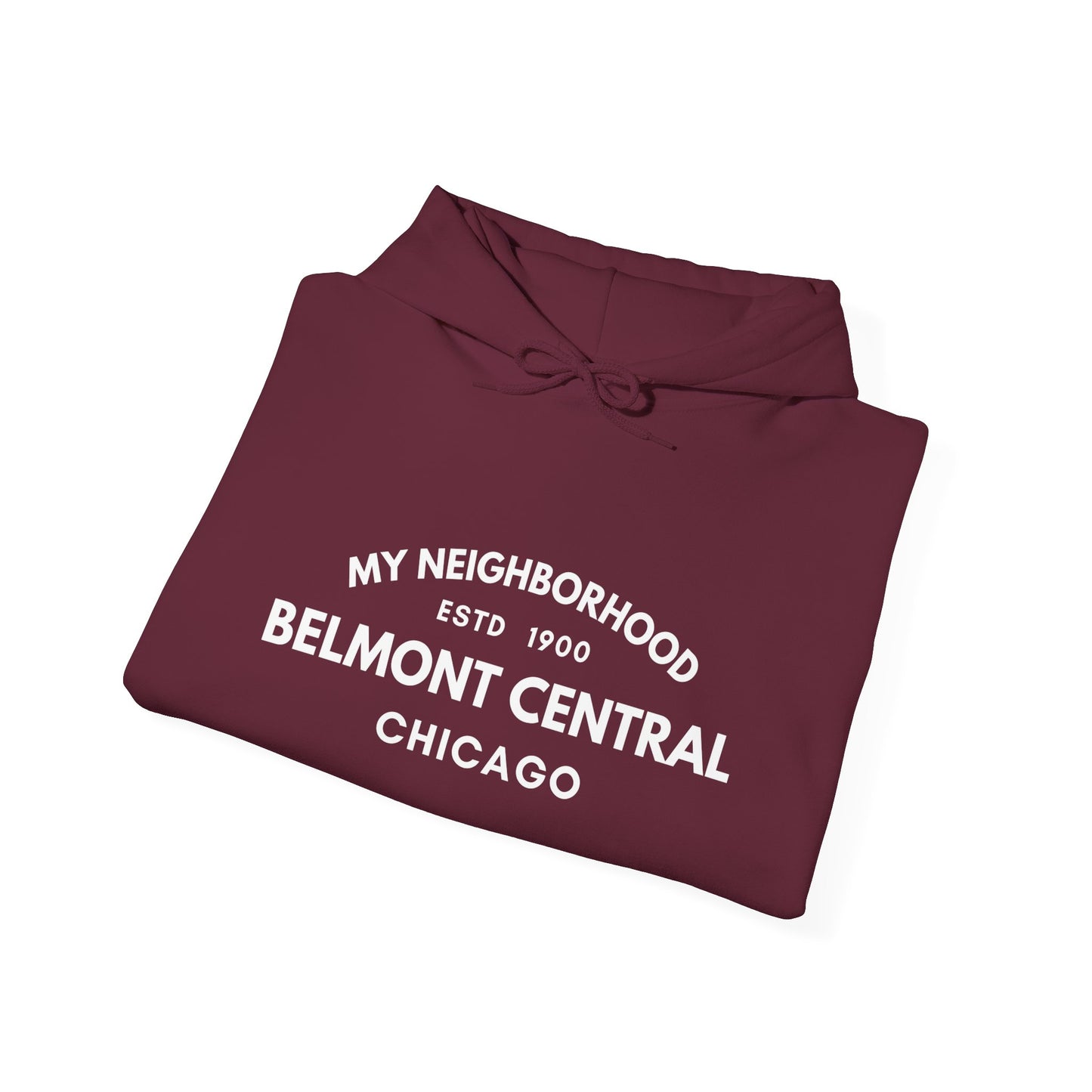 Belmont Central - Chicago - Unisex Heavy Blend Hooded Sweatshirt