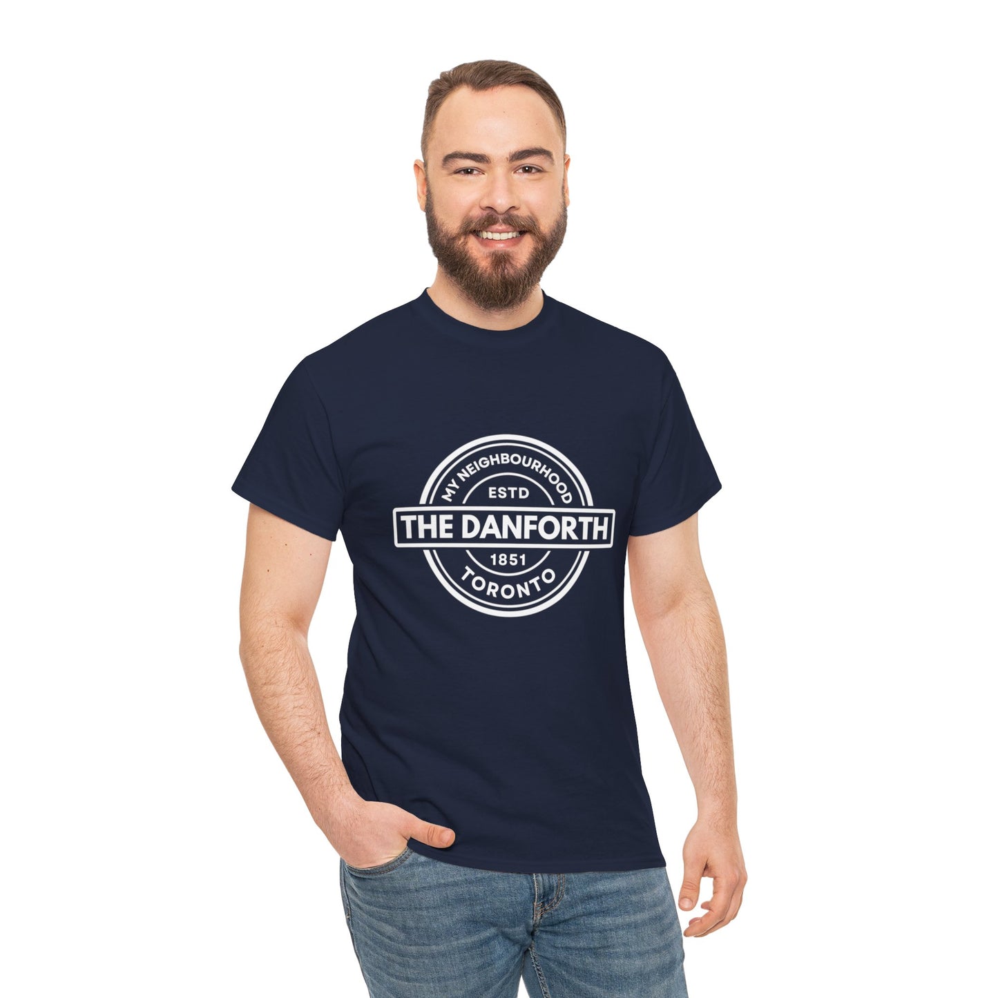 The Danforth - East End Toronto - Unisex Cotton Tee