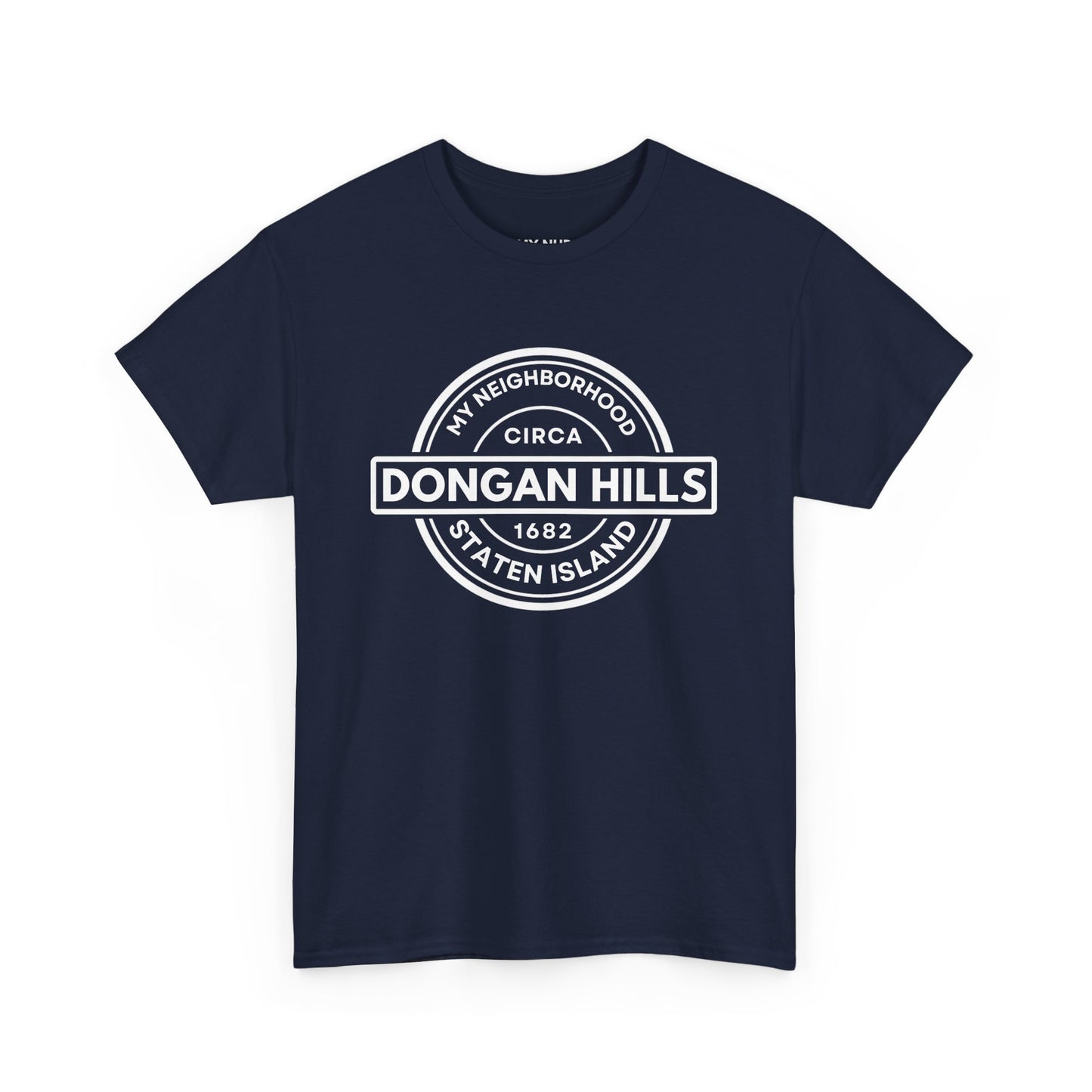 Dongan Hills - Staten Island - Unisex Cotton Tee | Staten Island, NYC, New York City, MY-NHD, My Neighborhood, T-Shirt