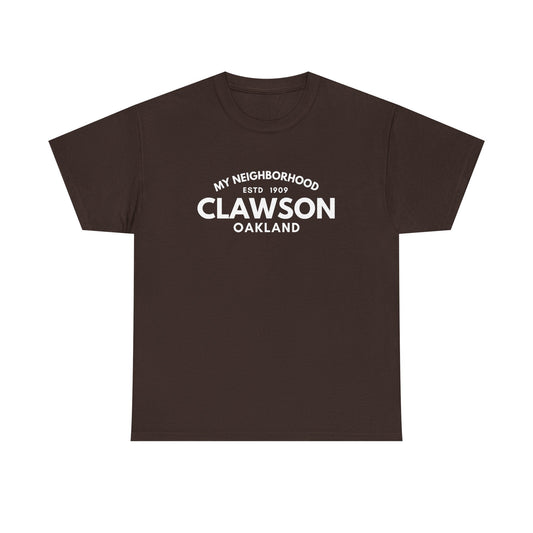 Clawson - Oakland - Unisex Cotton Tee