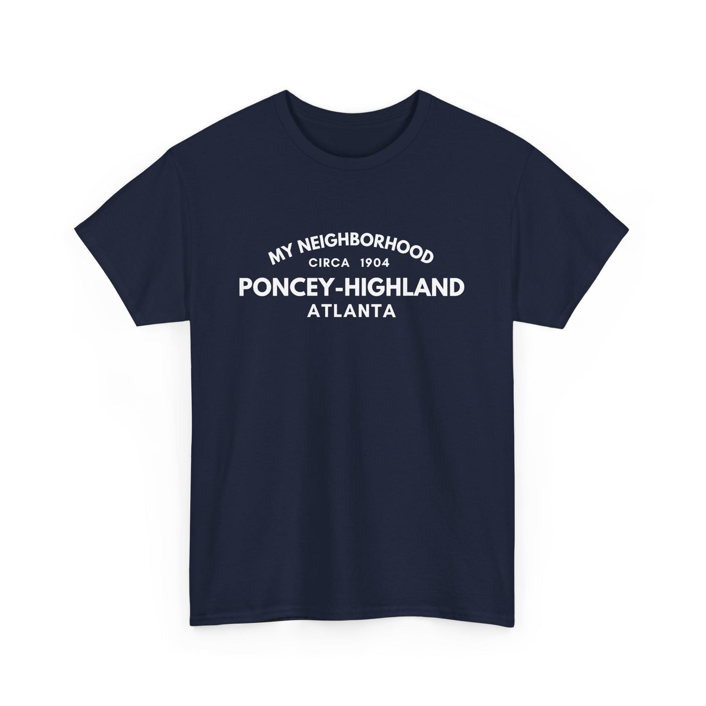 Poncey-Highland - Atlanta - Unisex Cotton Tee