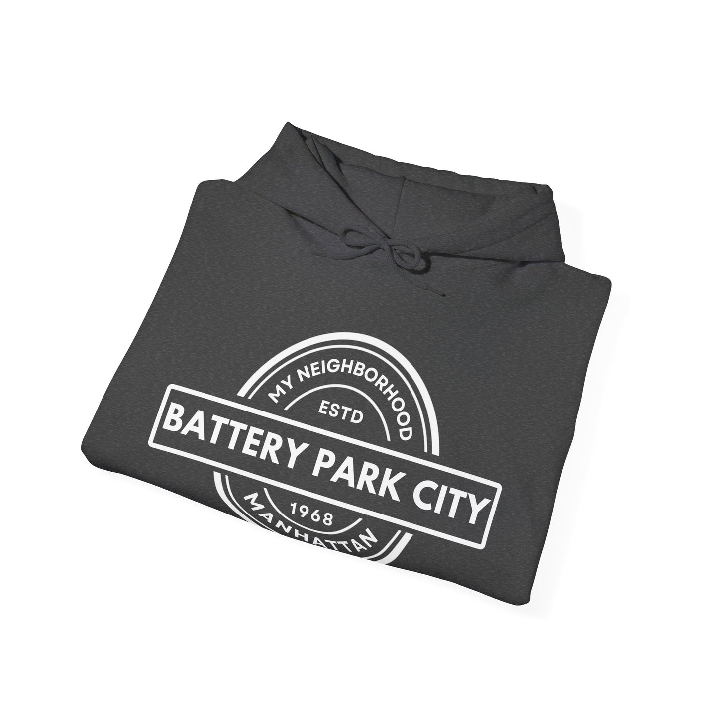 Battery Park City - Manhattan - Unisex Heavy Blend Hooded Sweatshirt