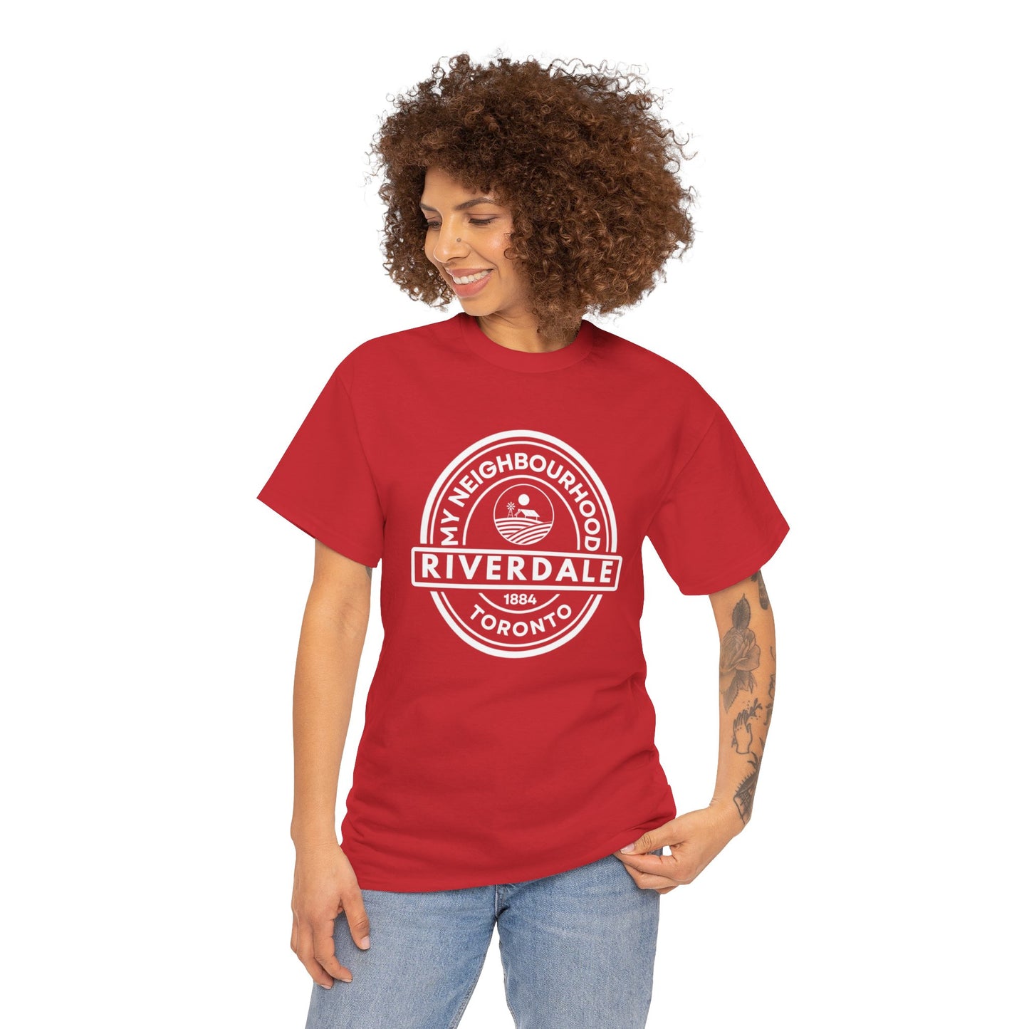 Riverdale - East End Toronto - Unisex Cotton Tee