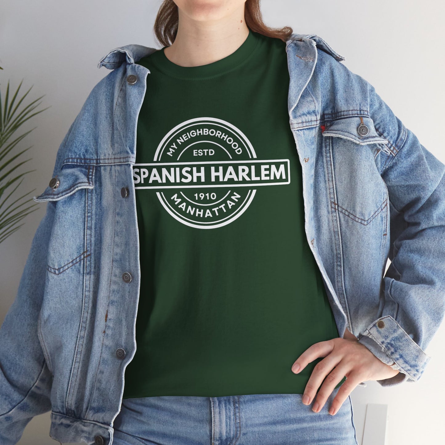 Spanish Harlem - Manhattan - Unisex Cotton Tee