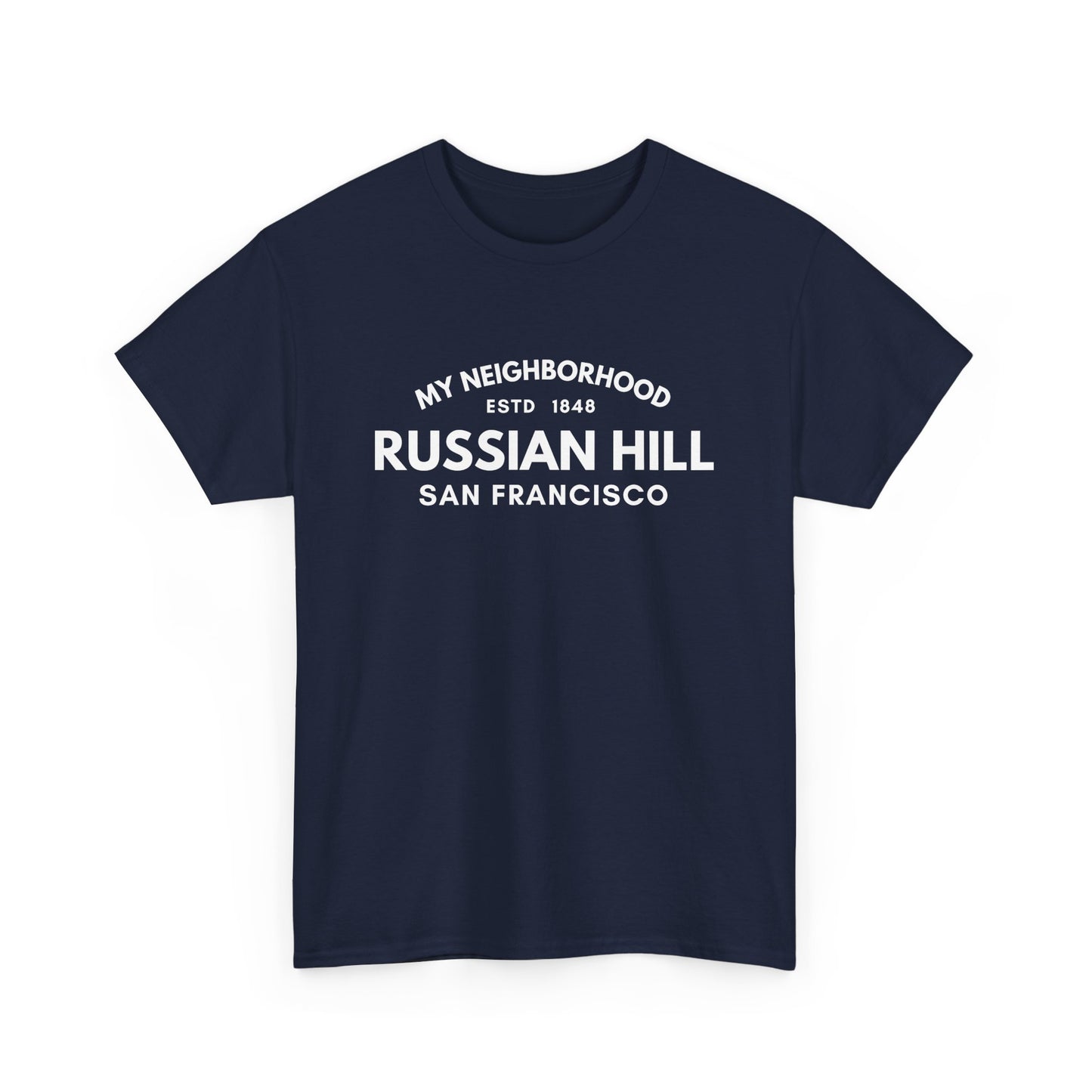 Russian Hill - San Francisco - Unisex Cotton Tee