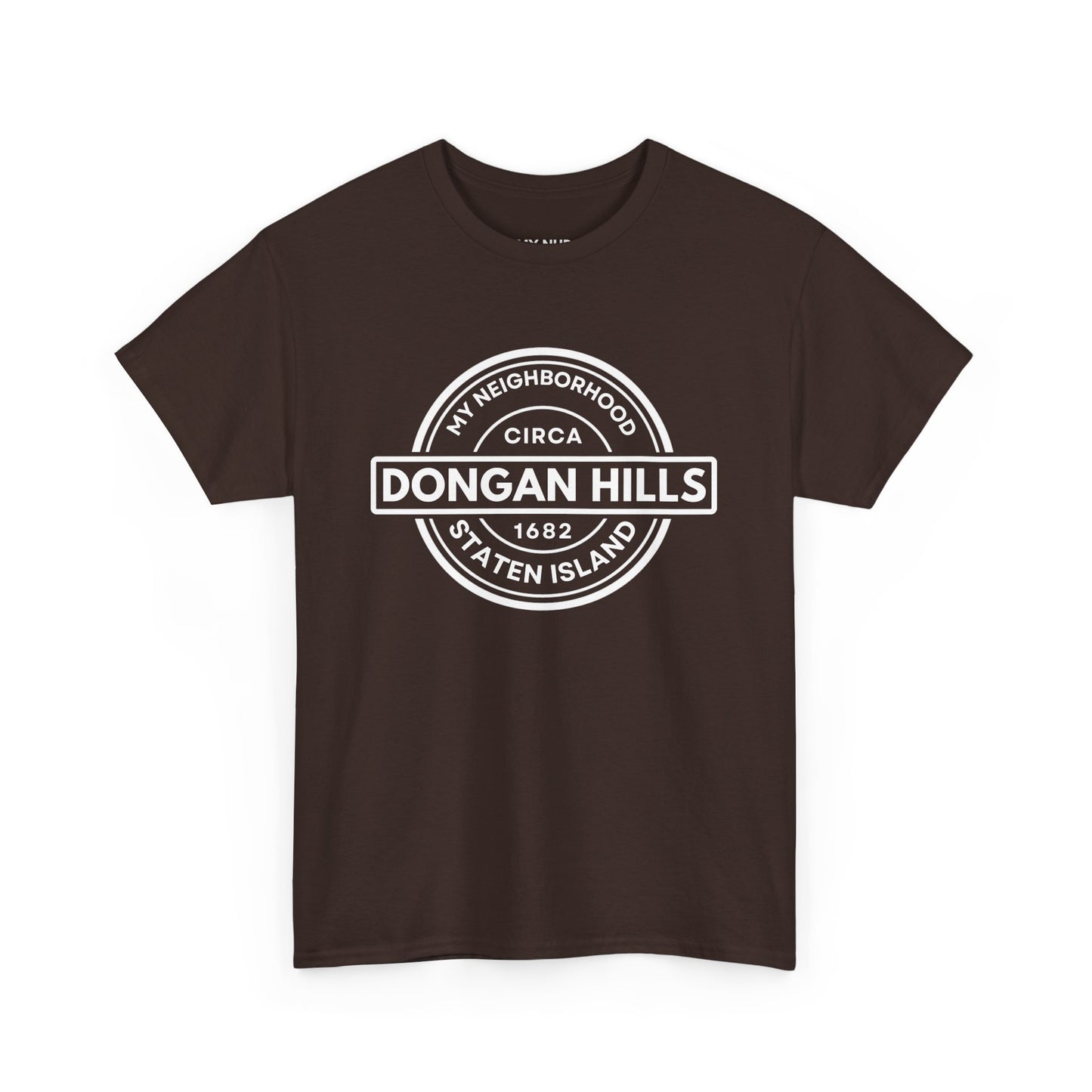 Dongan Hills - Staten Island - Unisex Cotton Tee | Staten Island, NYC, New York City, MY-NHD, My Neighborhood, T-Shirt