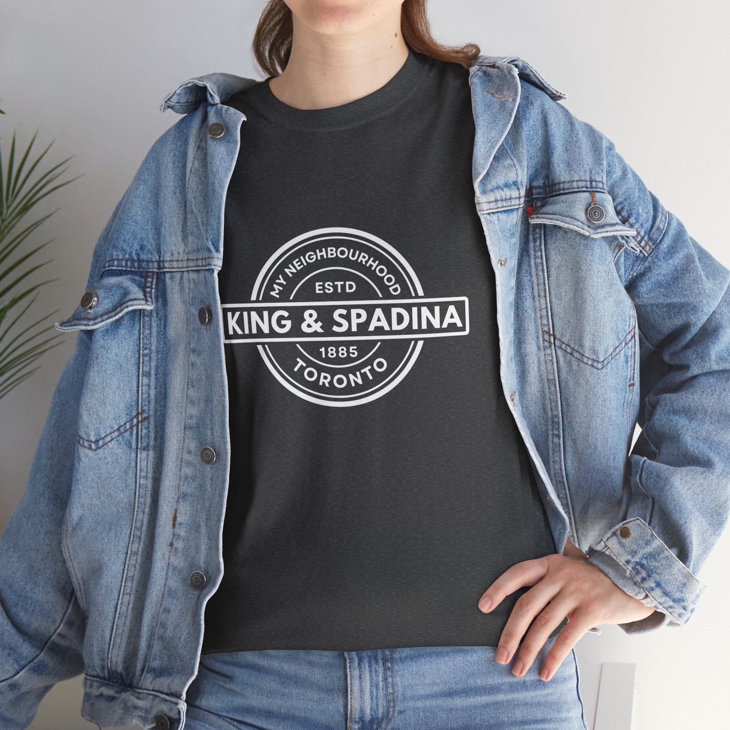 King & Spadina - Central Toronto - Unisex Cotton Tee