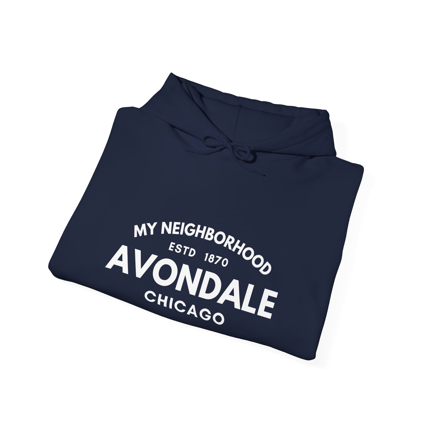 Avondale - Chicago - Unisex Heavy Blend Hooded Sweatshirt