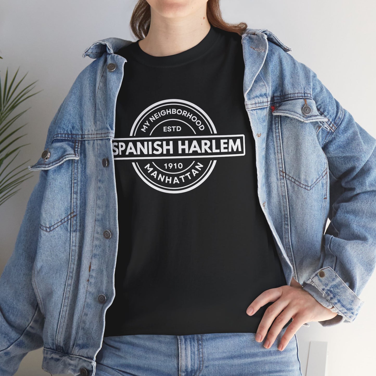 Spanish Harlem - Manhattan - Unisex Cotton Tee