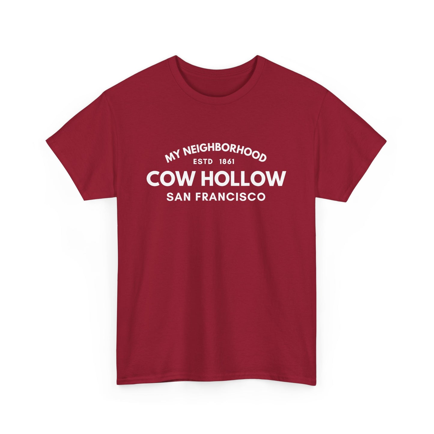 Cow Hollow - San Francisco - Unisex Cotton Tee