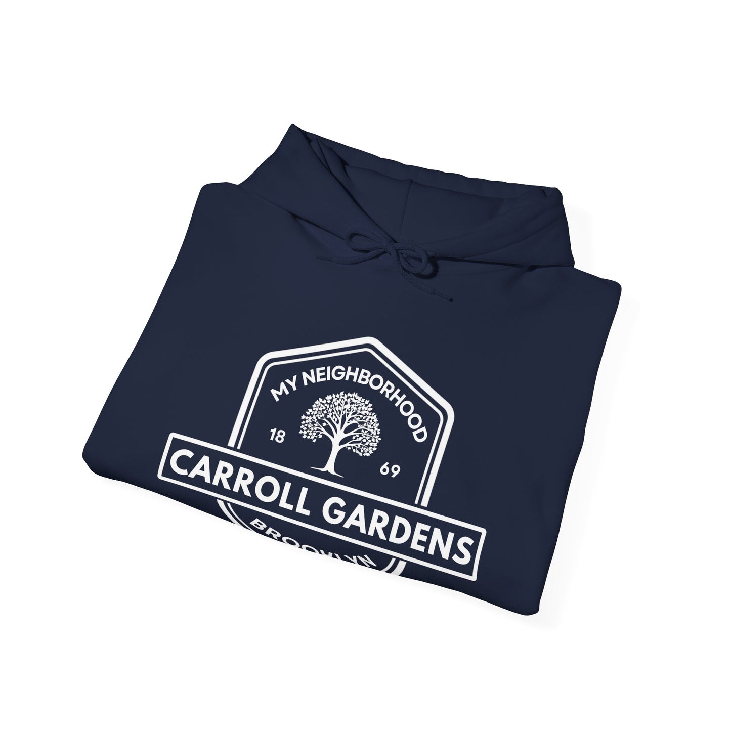 Carrol Gardens - Brooklyn - Unisex Heavy Blend Hooded Sweatshirt