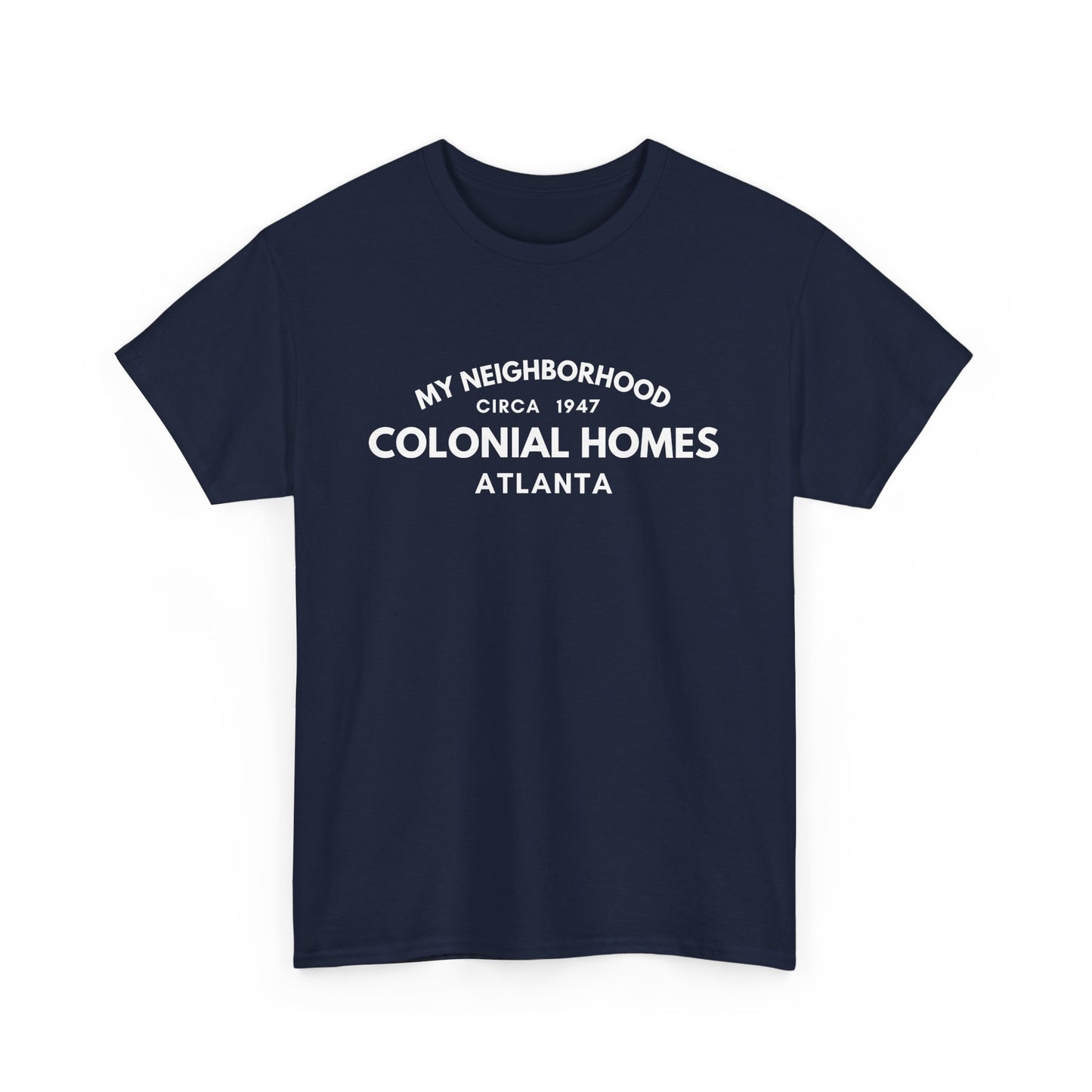 Colonial Homes - Atlanta - Unisex Cotton Tee