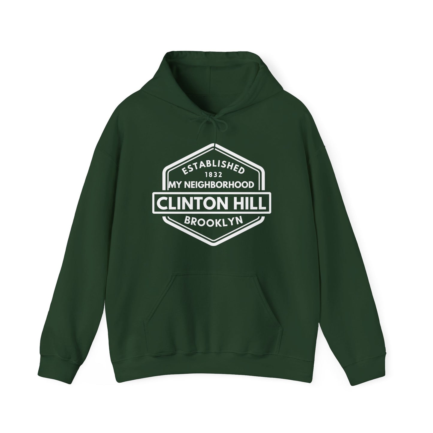 Clinton Hill - Brooklyn - Unisex Heavy Blend Hooded Sweatshirt