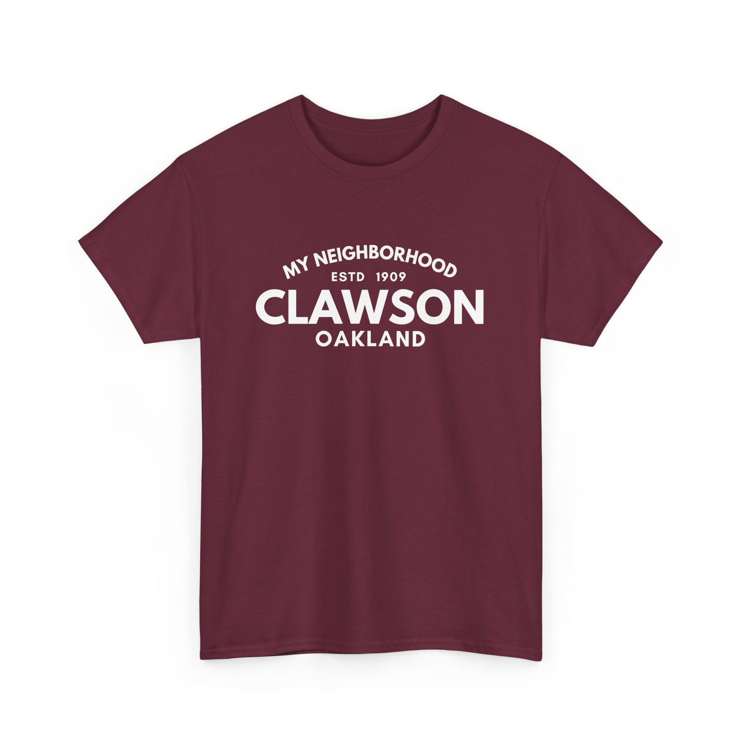 Clawson - Oakland - Unisex Cotton Tee