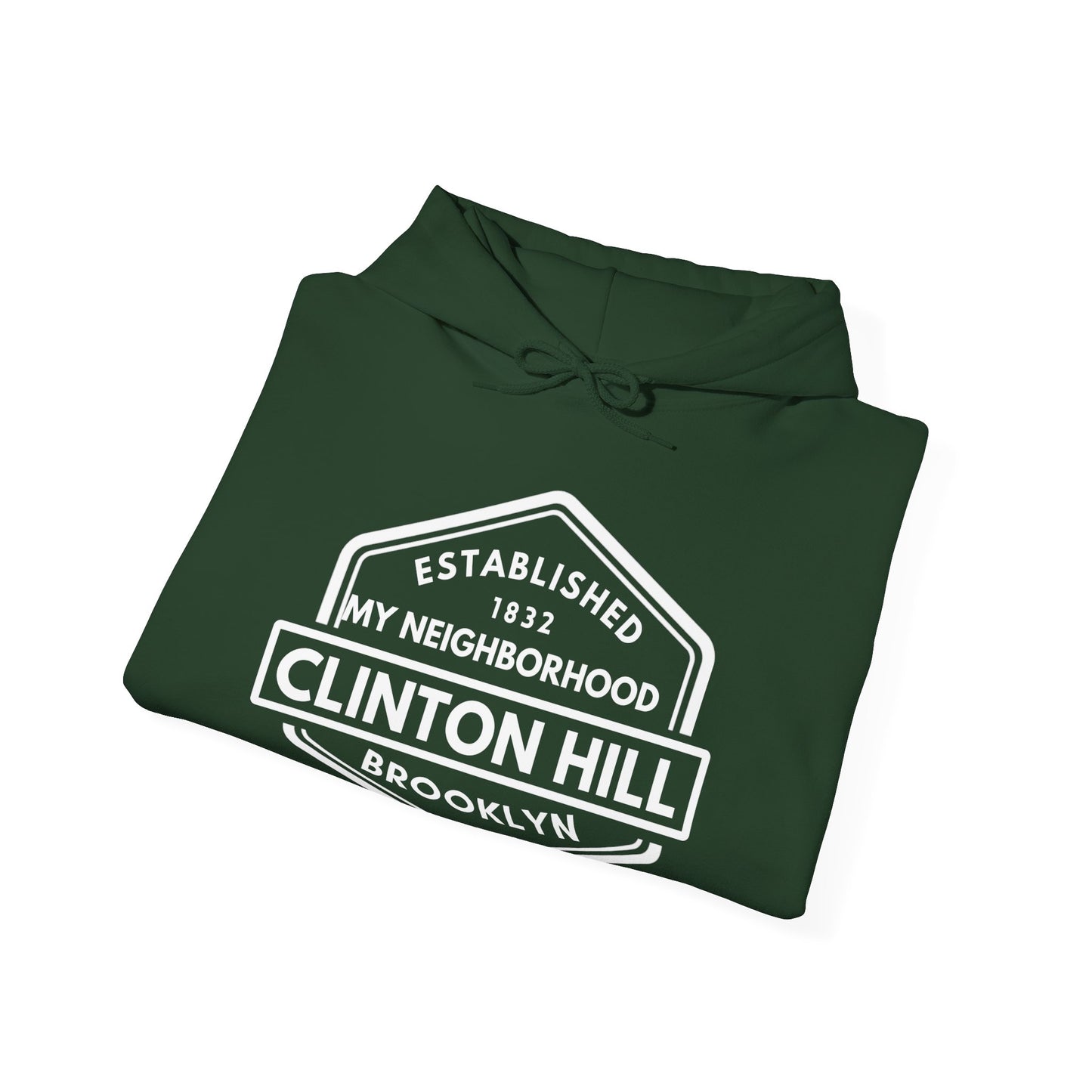 Clinton Hill - Brooklyn - Unisex Heavy Blend Hooded Sweatshirt