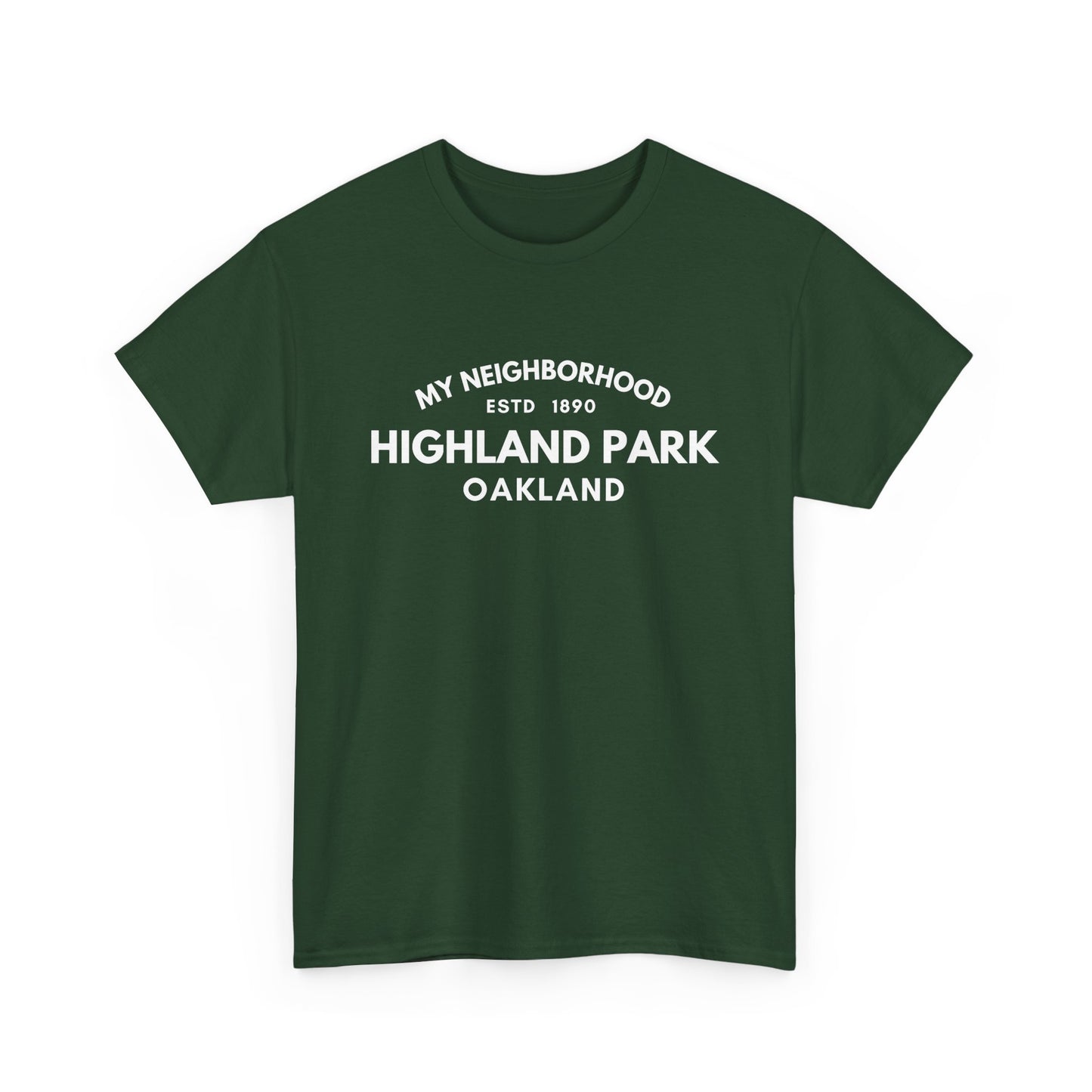 Highland Park - Oakland - Unisex Cotton Tee