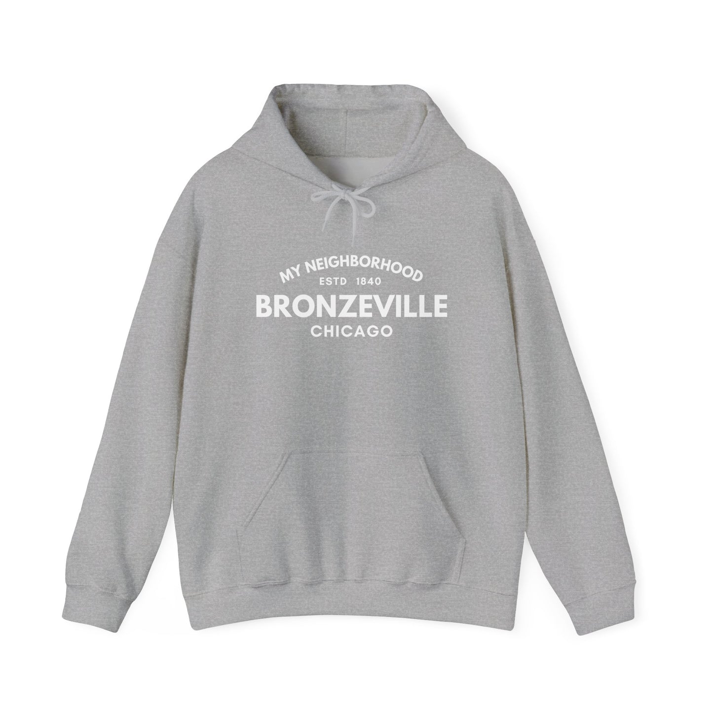 Bronzeville - Chicago - Unisex Heavy Blend Hooded Sweatshirt