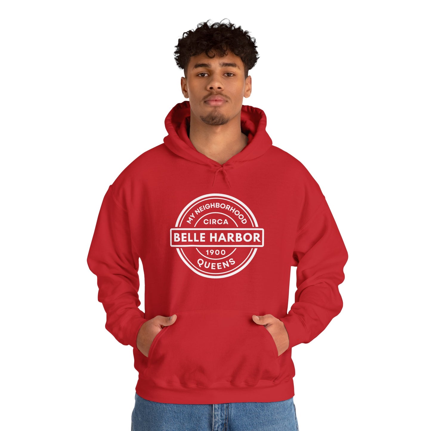 Belle Harbor - Queens - Unisex Heavy Blend Hooded Sweatshirt