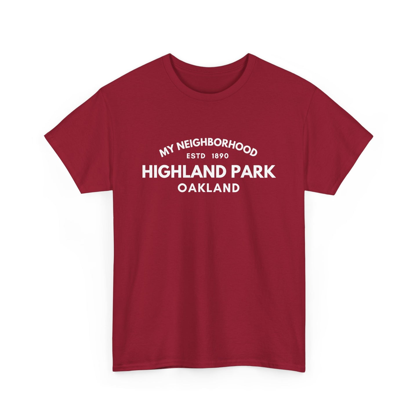 Highland Park - Oakland - Unisex Cotton Tee